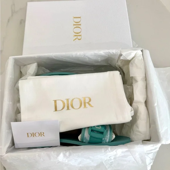 Dior Dioriveria Dio(r)evolution Slide Sandals - Picture 6 of 7